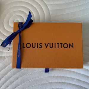 Authentic Louis Vuitton gift box with ribbon